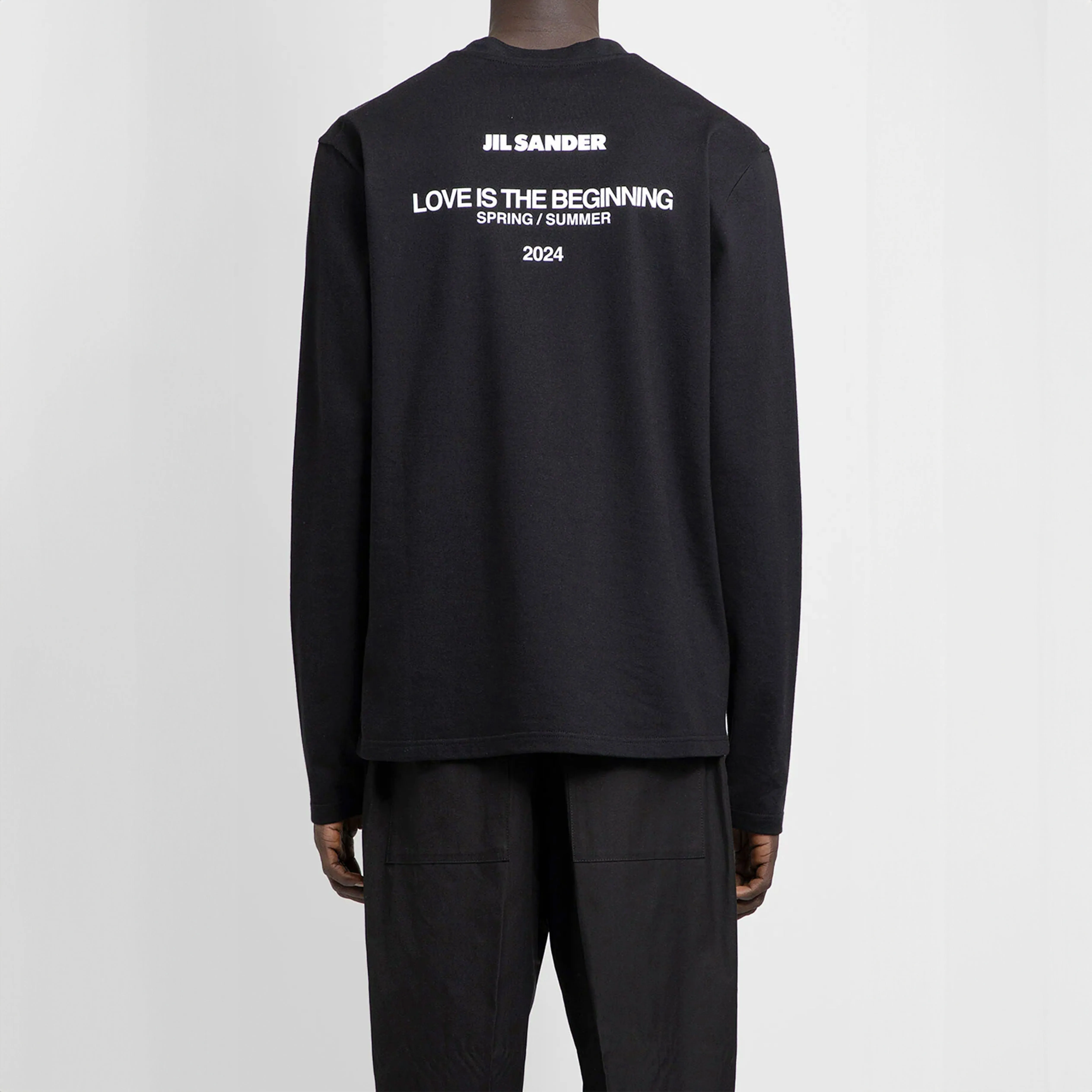 Jil Sander  |Crew Neck Street Style Long Sleeves Plain