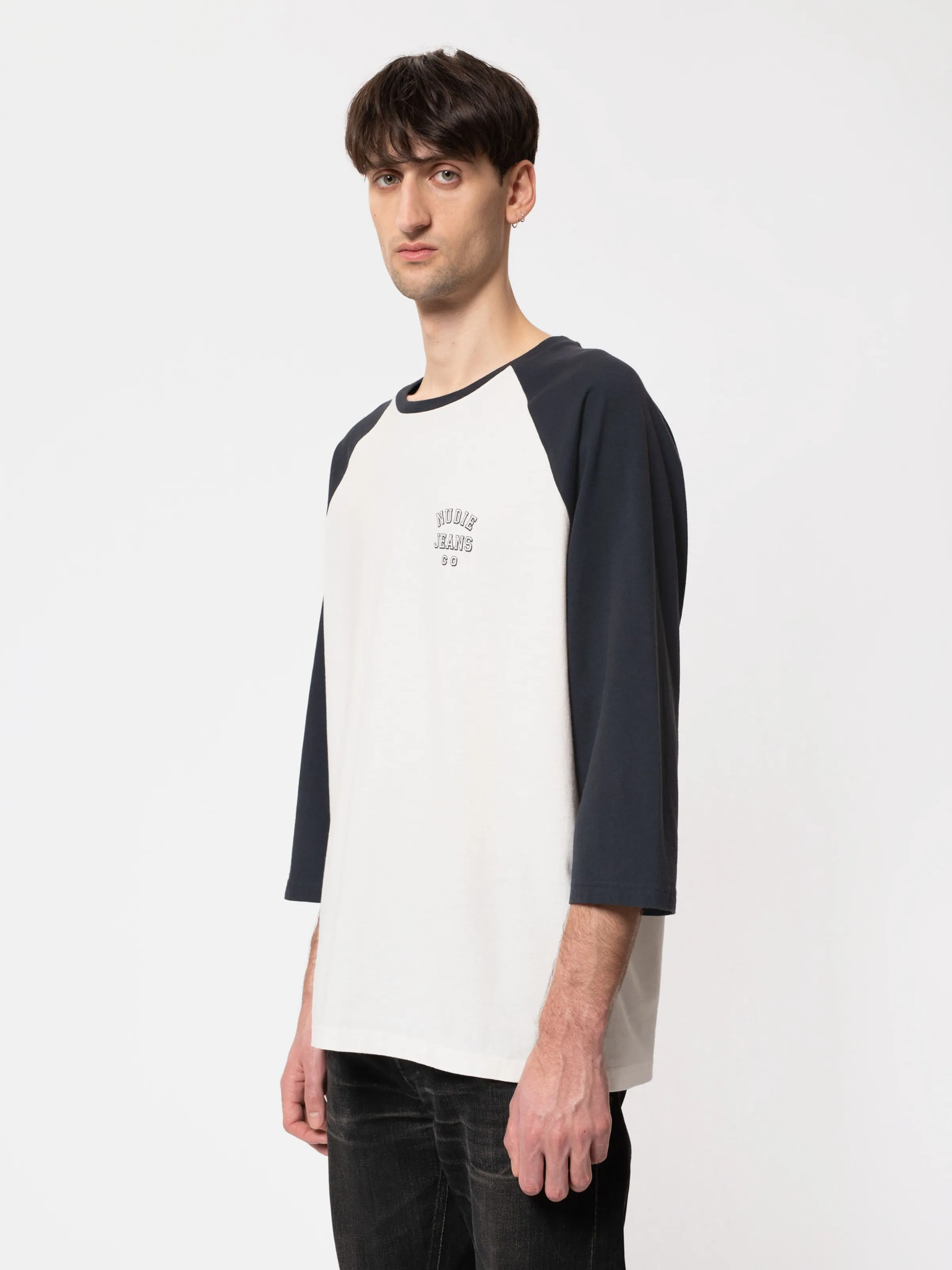 Joey Logo Tee Navy/Offwhite