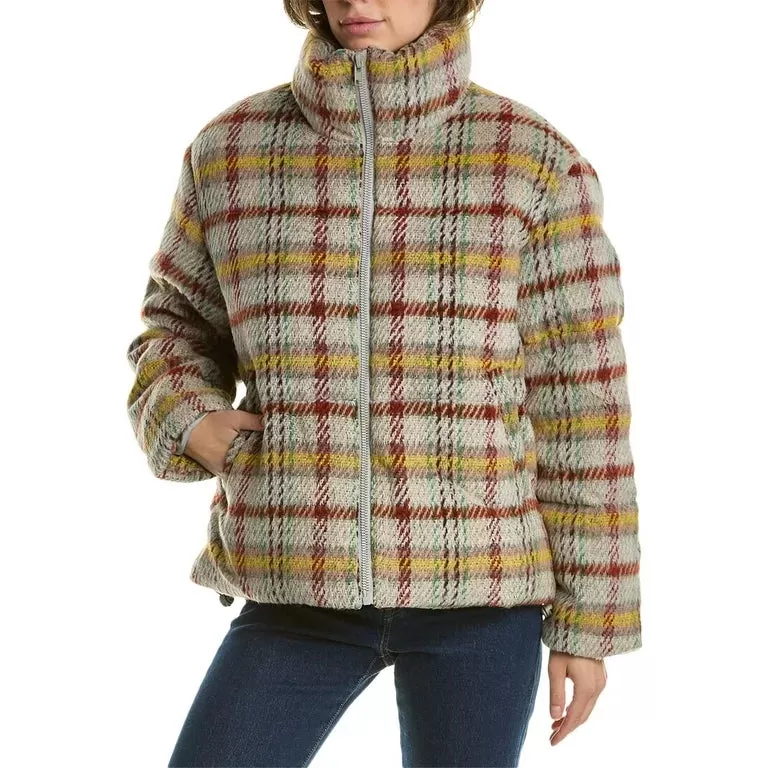 Josh Plaid Puffer Jacket