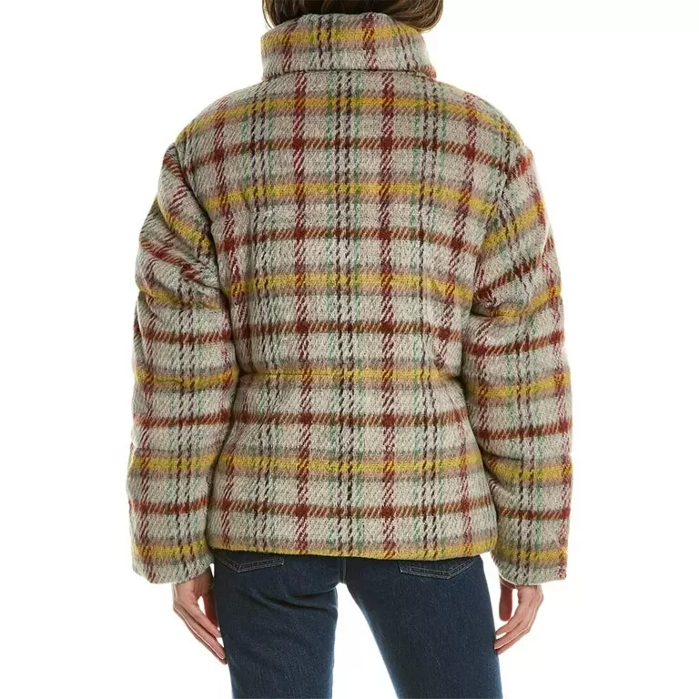 Josh Plaid Puffer Jacket