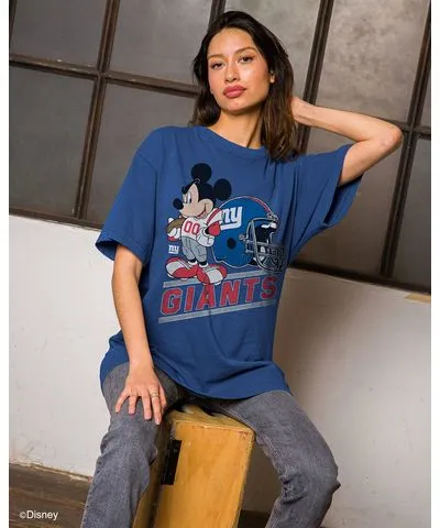 Junk Food Giants Disney Mickey Came to Play Fan Tee