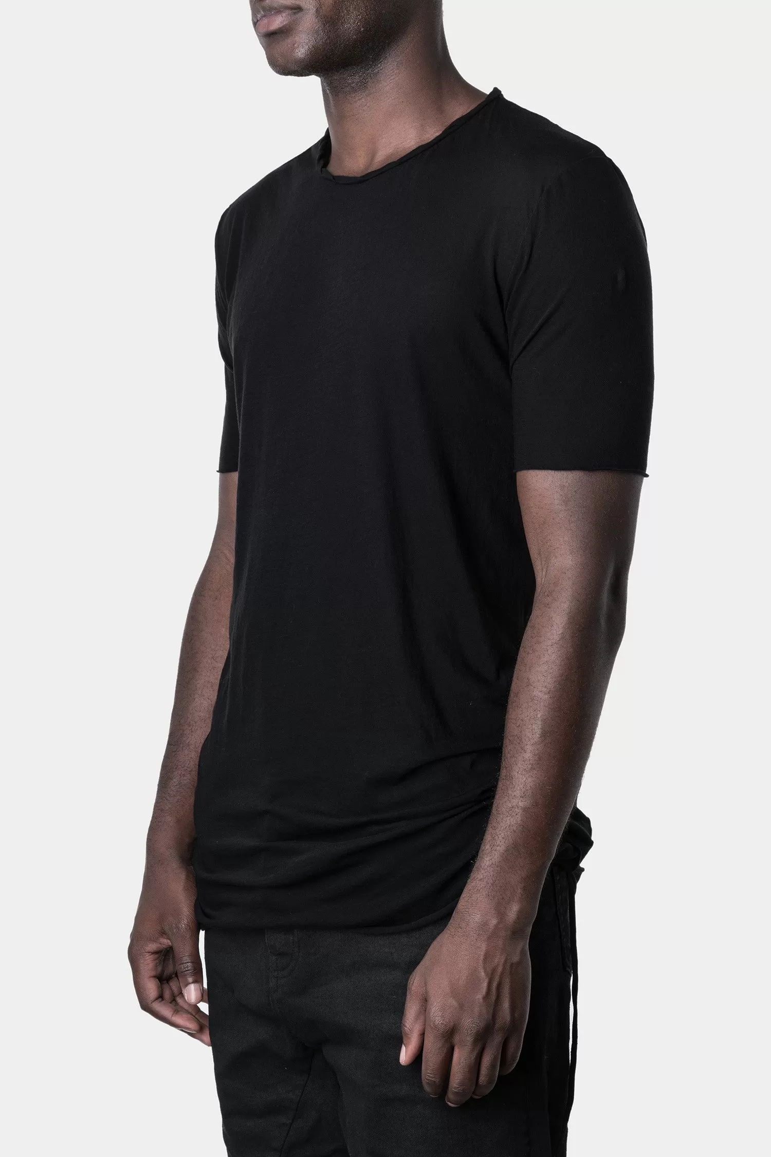 Lightweight cotton T-Shirt, Black