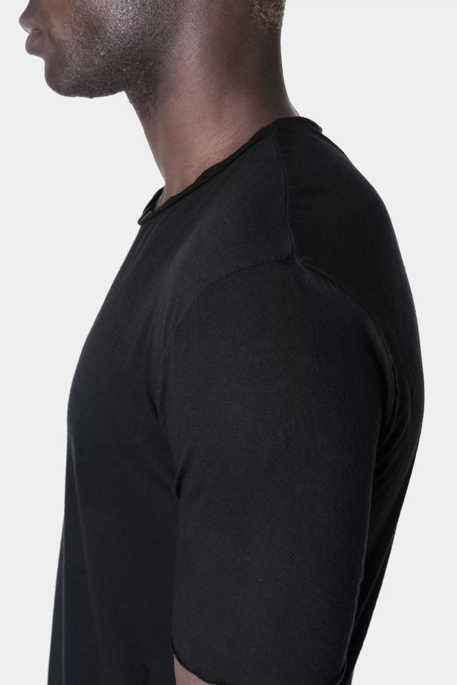 Lightweight cotton T-Shirt, Black