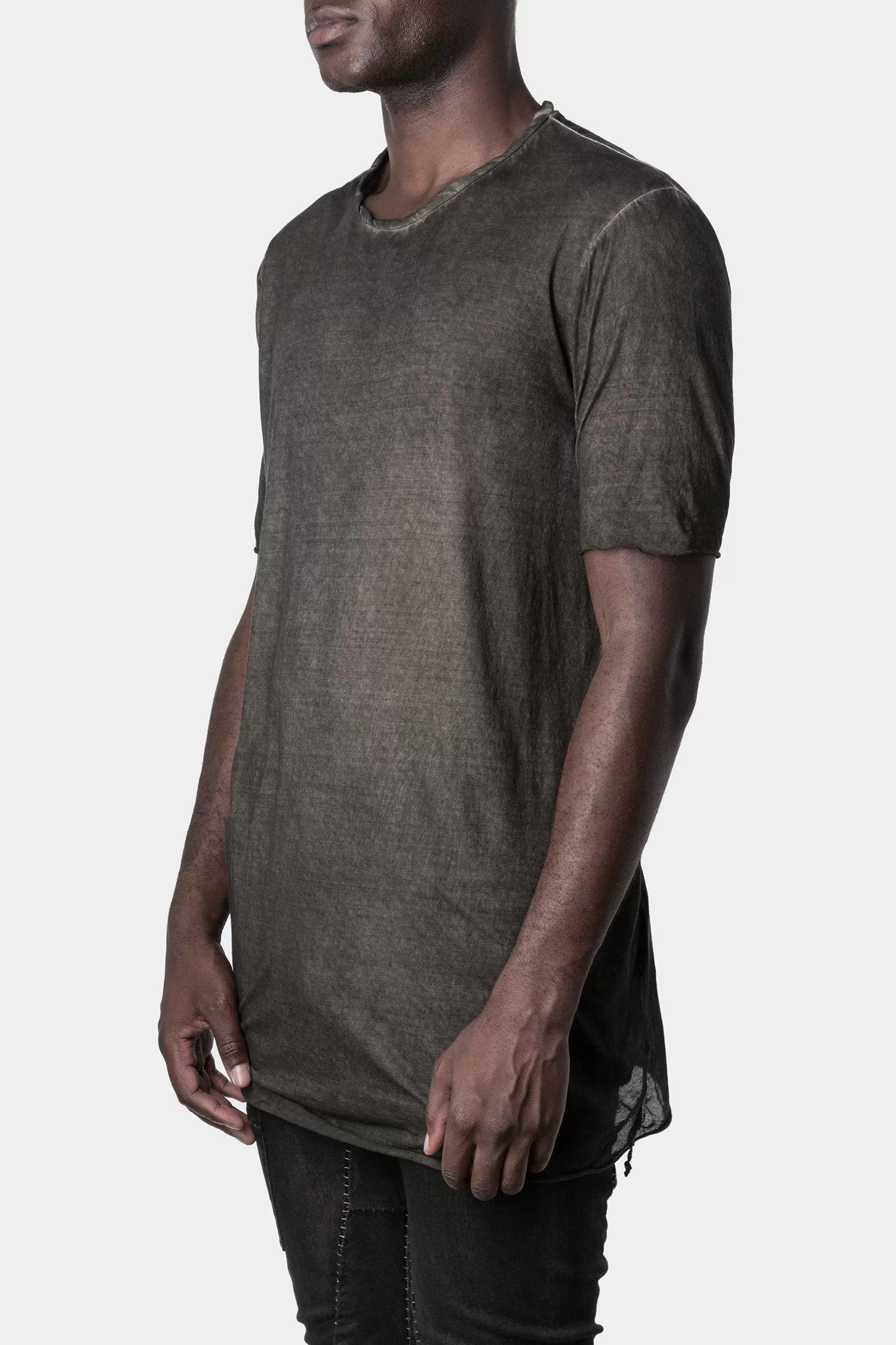 Lightweight cotton T-Shirt, Military Resin