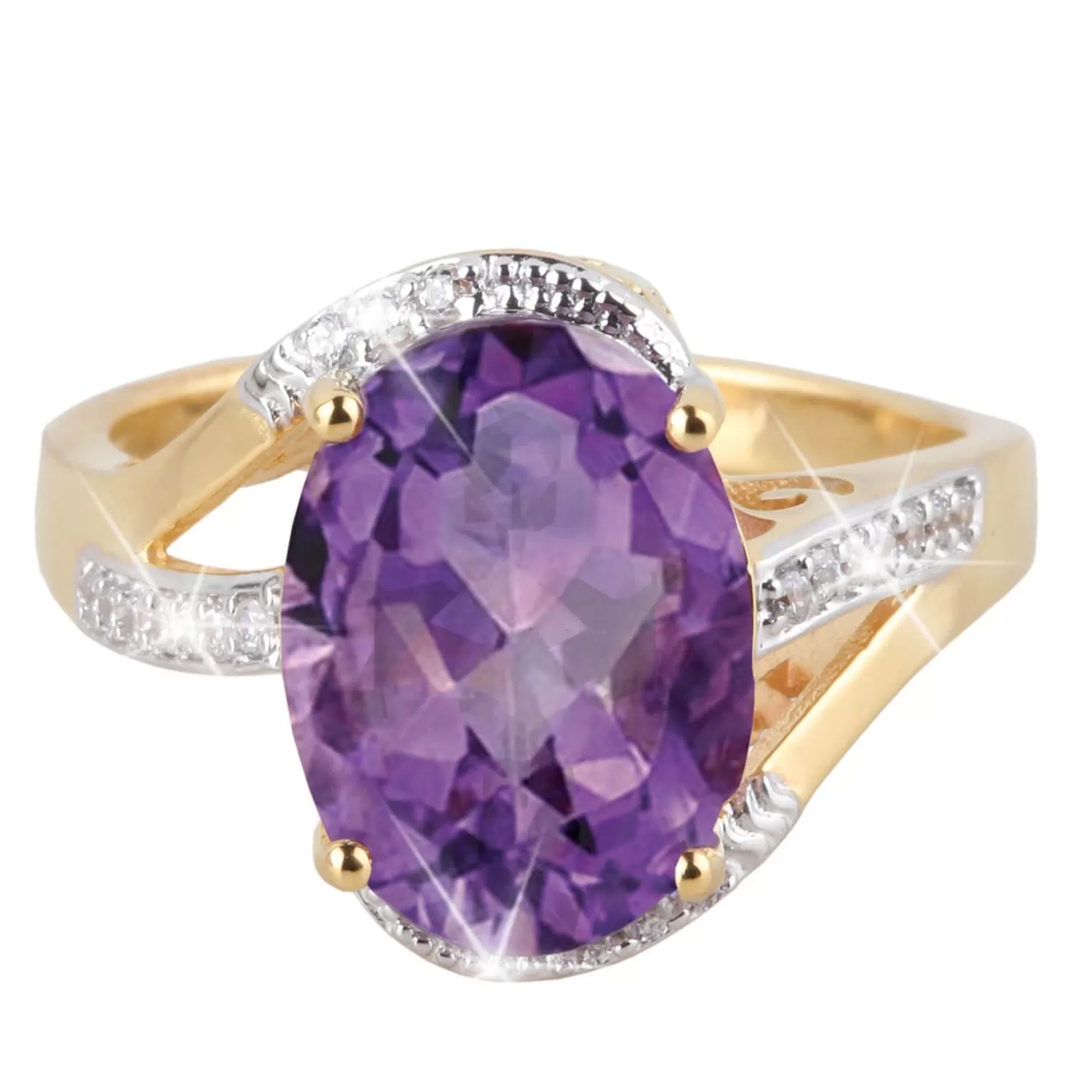 Lilac Mist Amethyst Ring