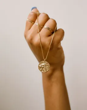 Lion Coin Necklace