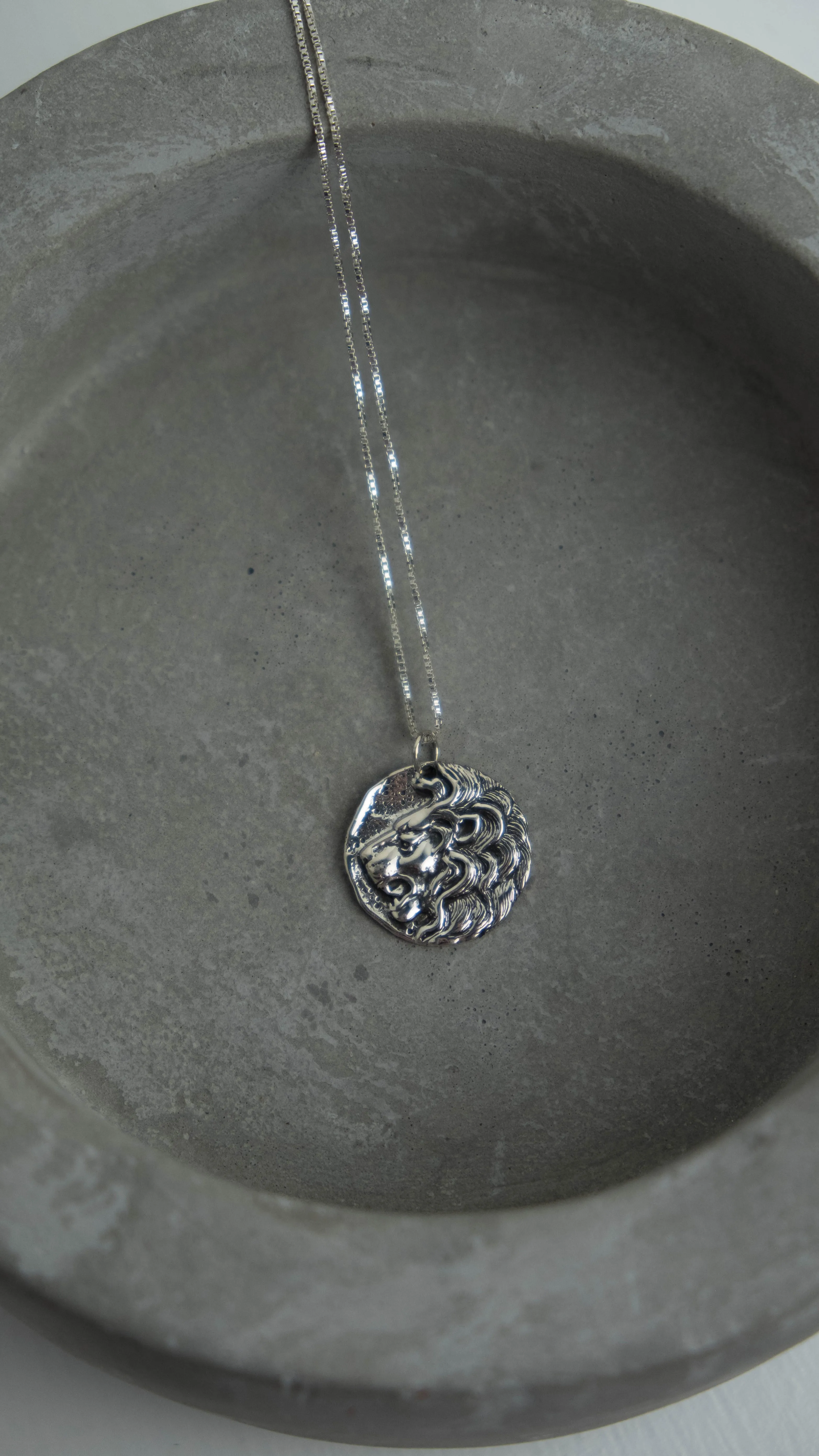 Lion Coin Necklace