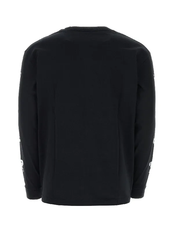 MAISON KITSUNE  |Crew Neck Unisex Street Style Long Sleeves Plain Cotton