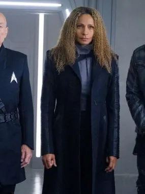 Michelle Hurd Star Trek: Picard Black Coat