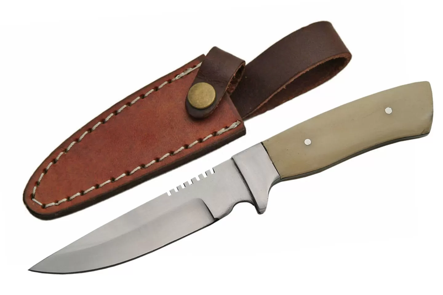 Mirimar Black Men's Watch & Bone Knife Skinner Set