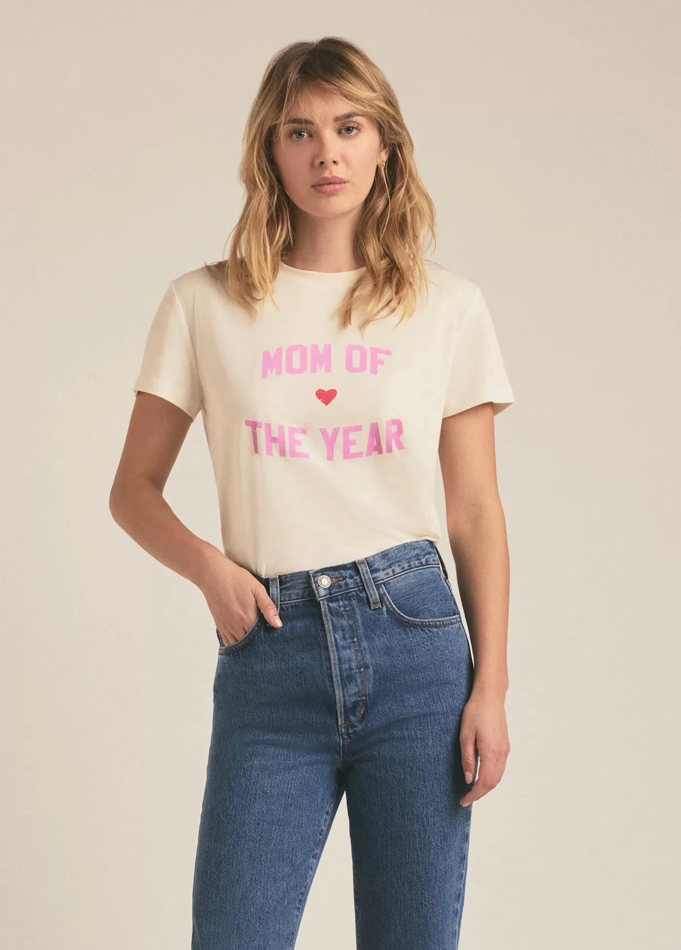 MOM OF THE YEAR TEE