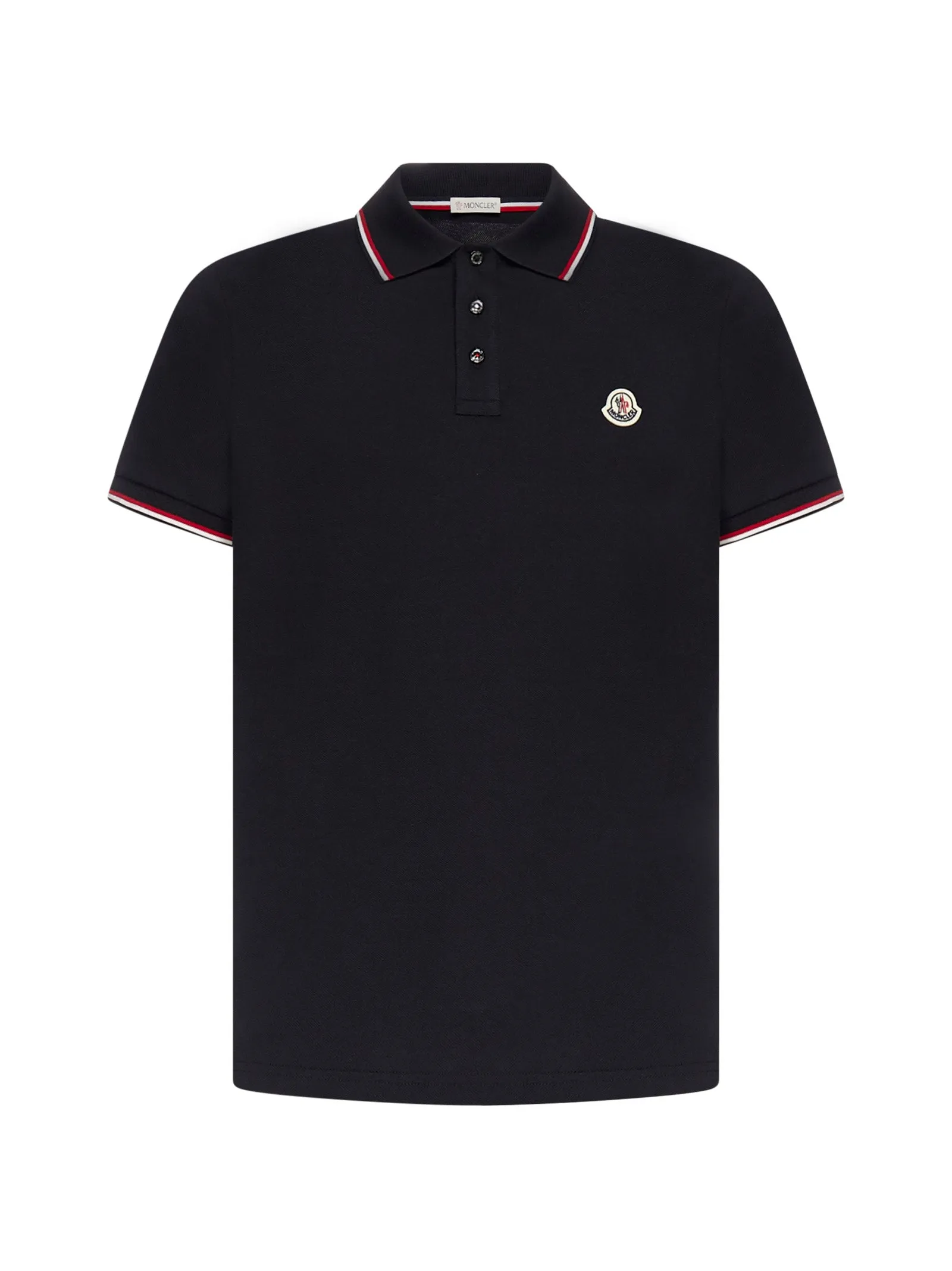 Moncler Logo Patch Polo Shirt