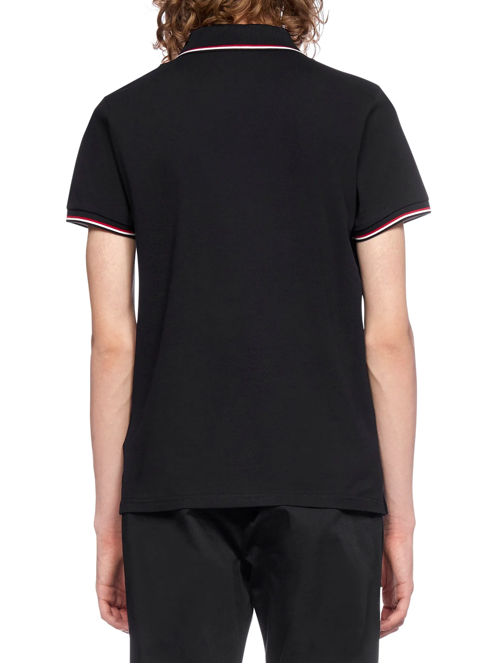 Moncler Logo Patch Polo Shirt