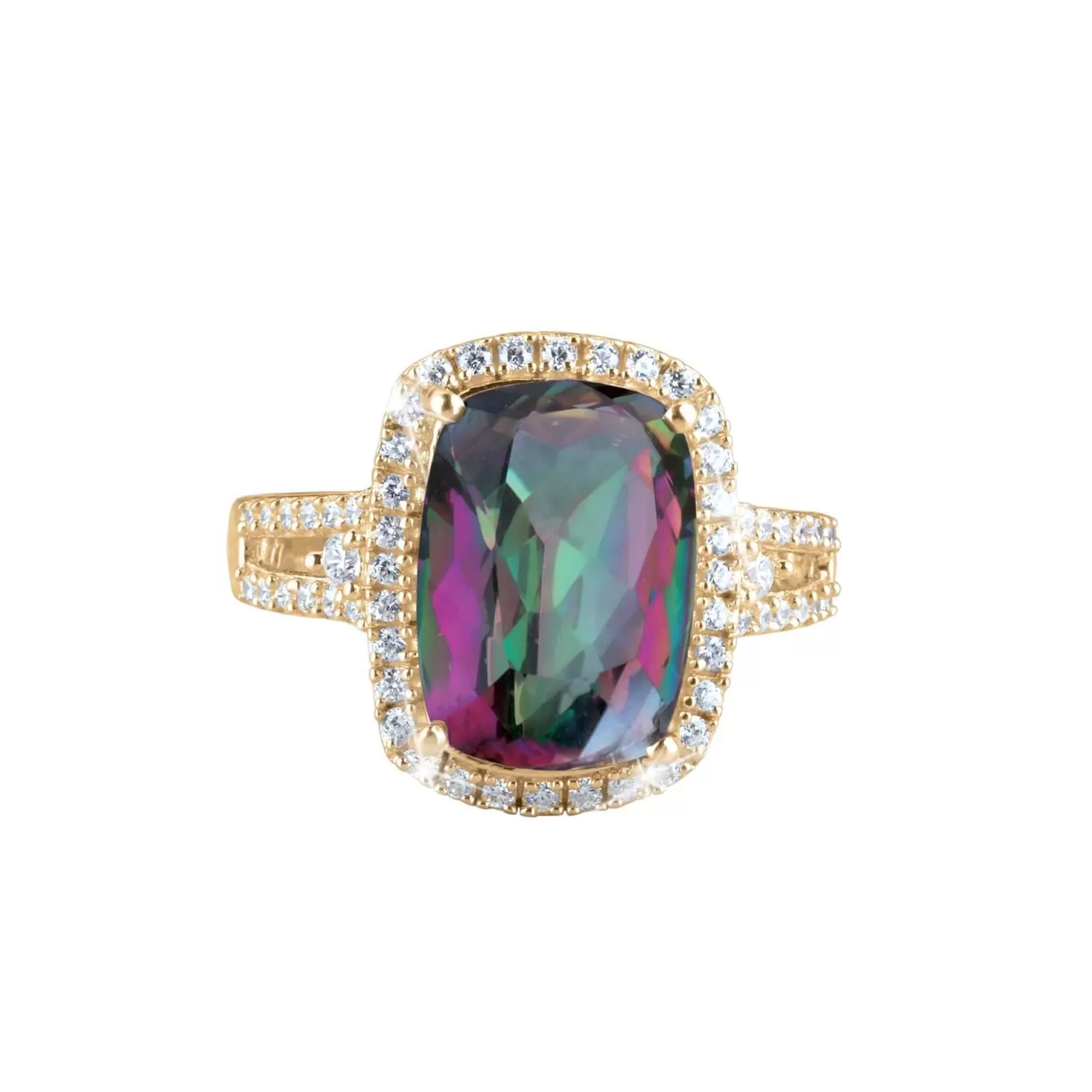 Mystic Quartz Ladies Ring