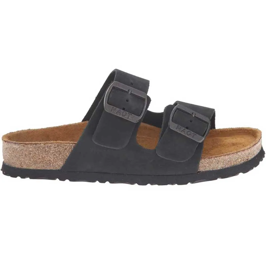 Naot Santa Barbara Sandal Black Nubuck (Women's)