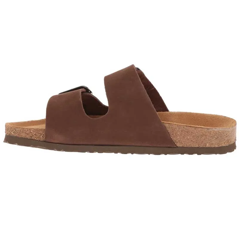 Naot Womens Santa Barbara Two Strap Sandal- Java Nubuck