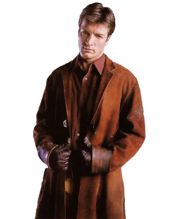 Nathan Fillion Firefly Malcolm Reynolds Trench Coat