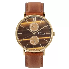 Natural Stone Tiger's Eye Men's Watch