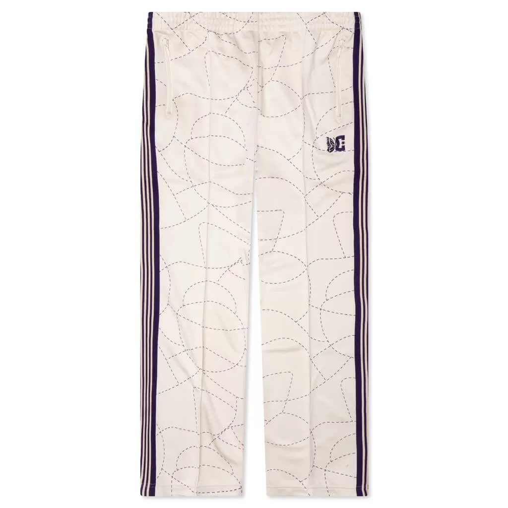 Needles x DC Shoes Track Pant Poly Smooth - Ivory