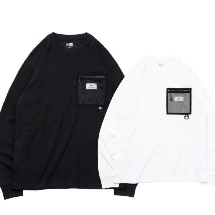 New Era  |Crew Neck Unisex Blended Fabrics Street Style Long Sleeves