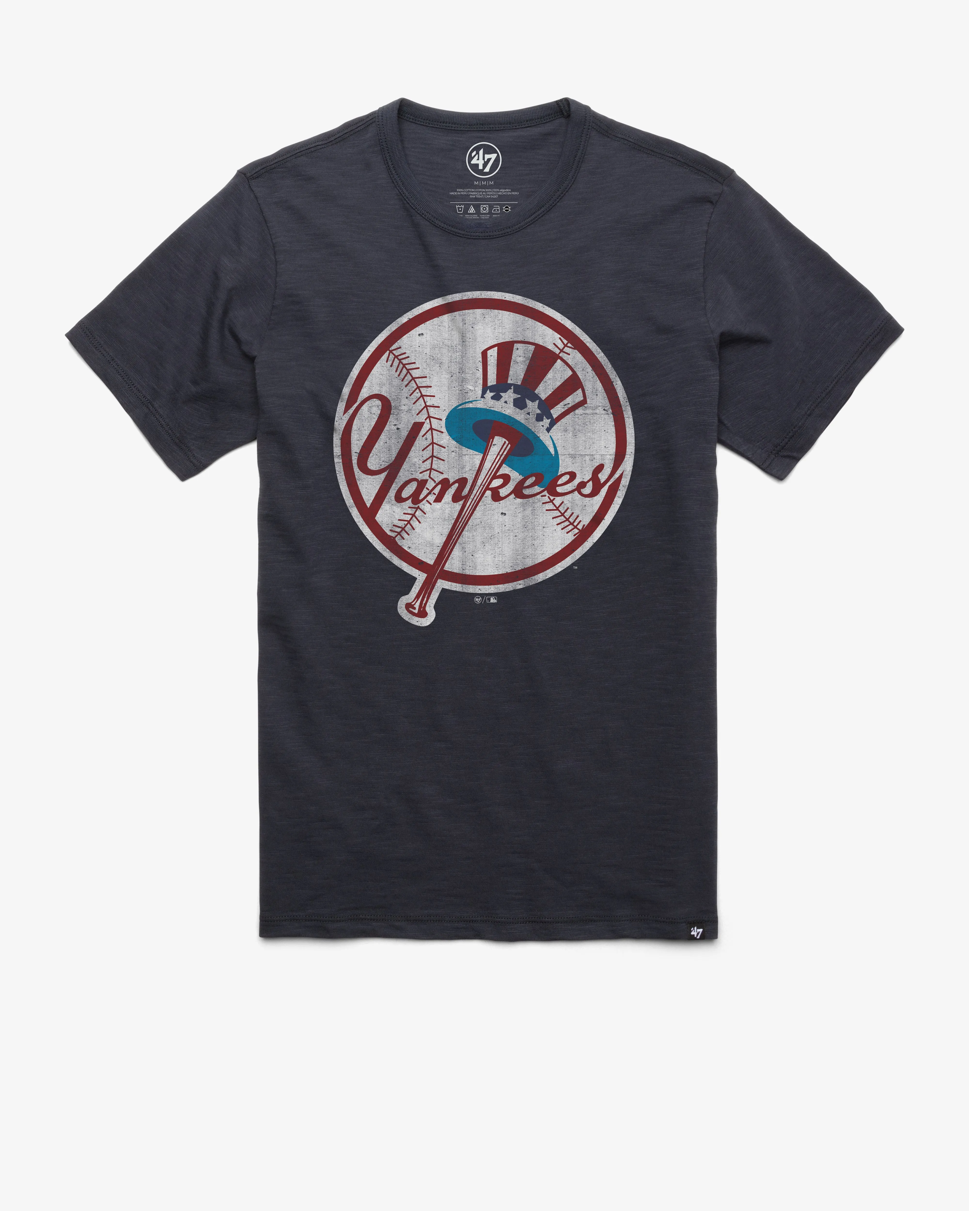 NEW YORK YANKEES COOPERSTOWN GRIT '47 SCRUM TEE