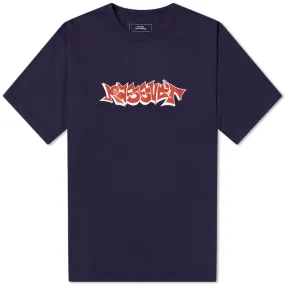 PACCBET Graffiti Logo T-ShirtNavy