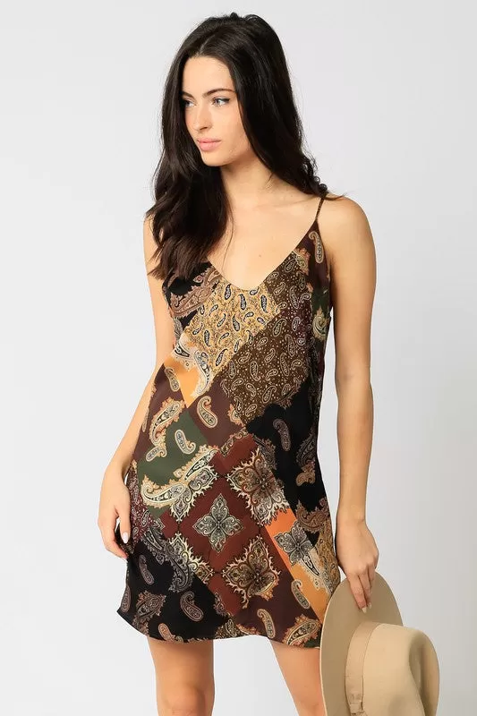 Paisley Tank Dress