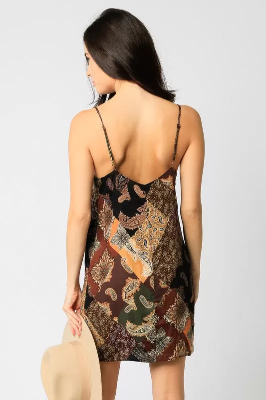 Paisley Tank Dress