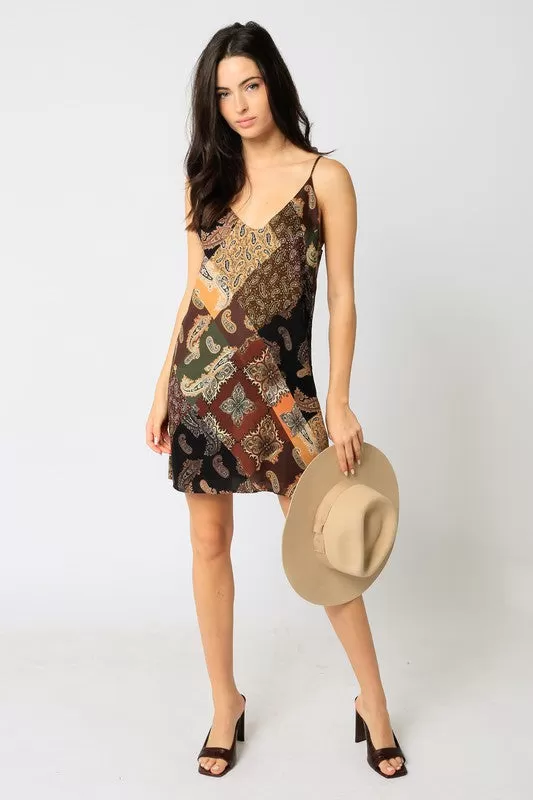 Paisley Tank Dress