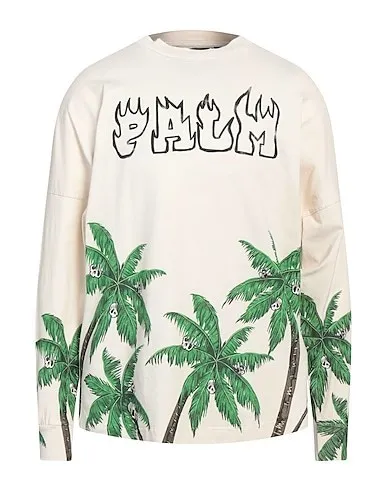 Palm Angels  |Tropical Patterns Unisex Street Style U-Neck Long Sleeves