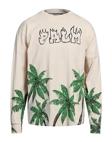 Palm Angels  |Tropical Patterns Unisex Street Style U-Neck Long Sleeves