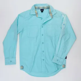 Patagonia  Boys' L/S Rio North Shirt - Camicia di seconda mano - Bambino - Verde - M