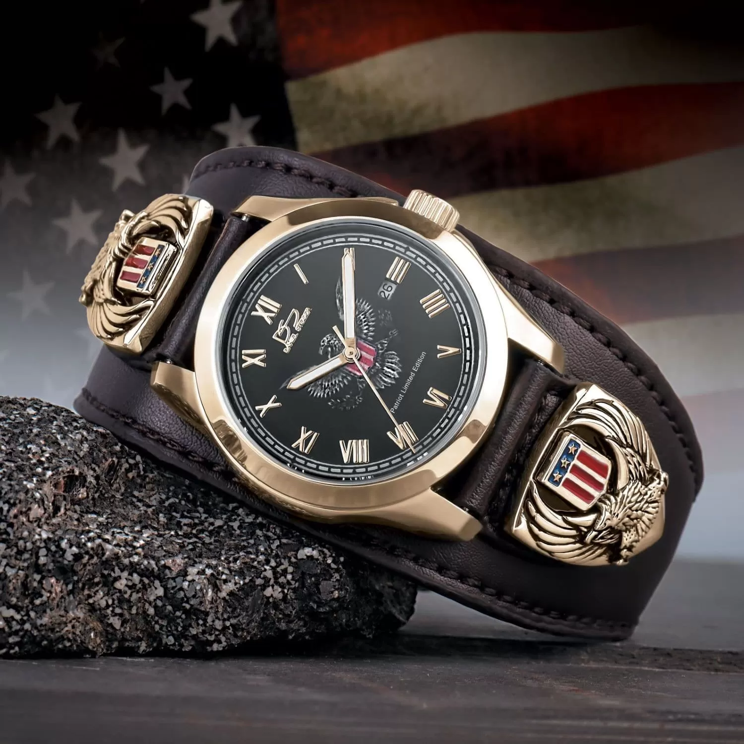 Patriot Watch & Boot Knife Set