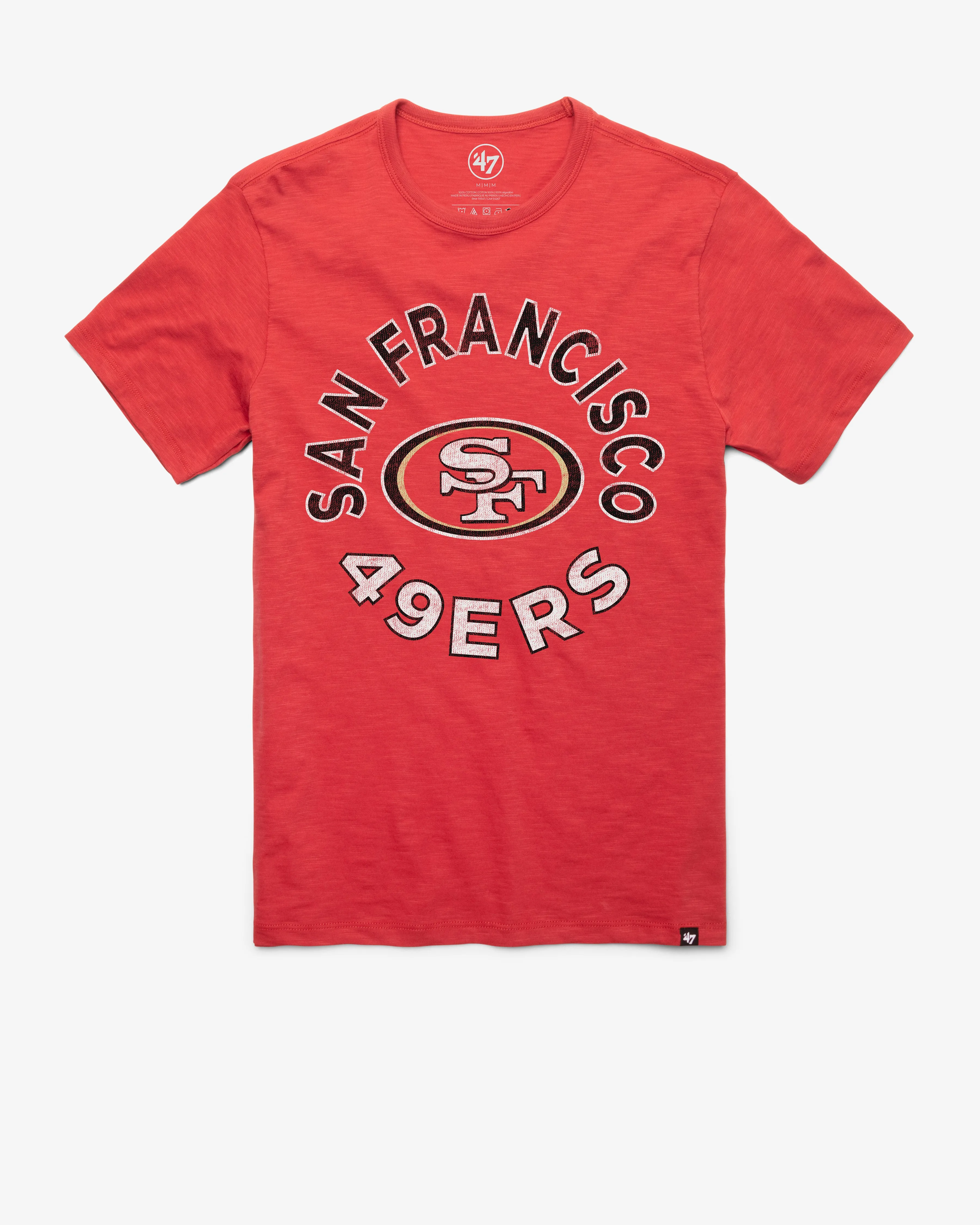 SAN FRANCISCO 49ERS ROUNDED '47 SCRUM TEE