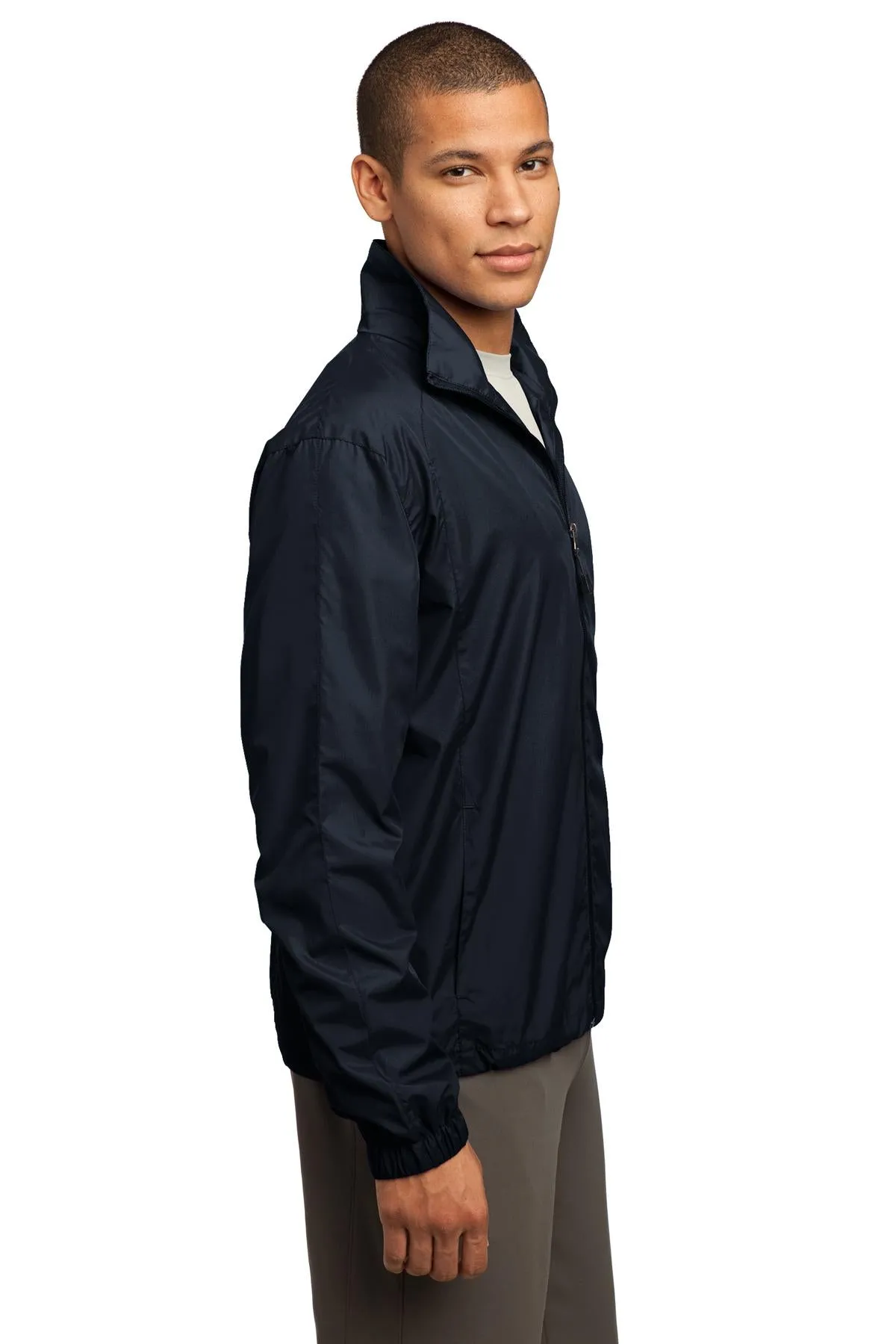 Sport-Tek Full-Zip Wind Jacket JST70 True Navy