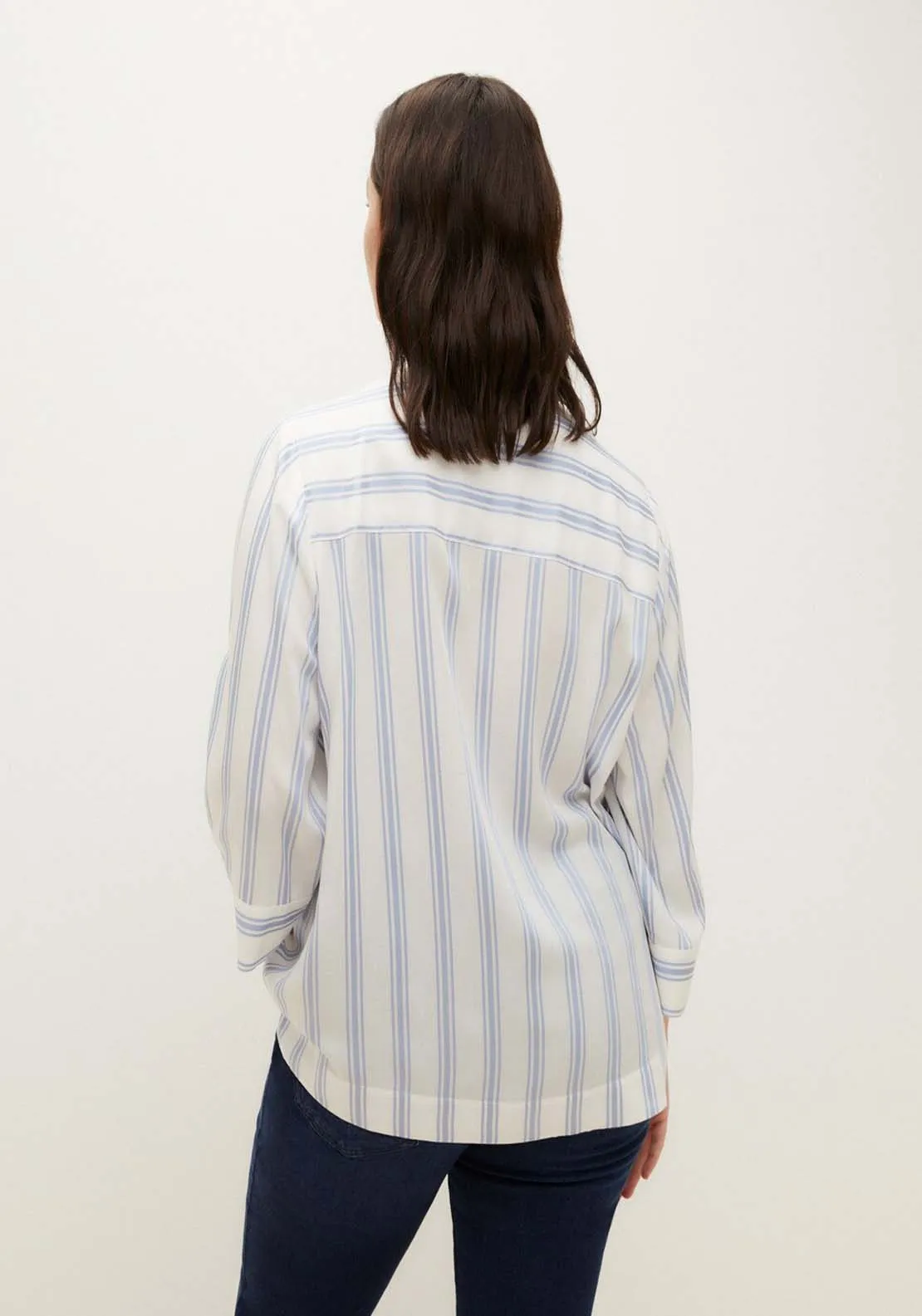 Stripes Long Sleeve Blouse