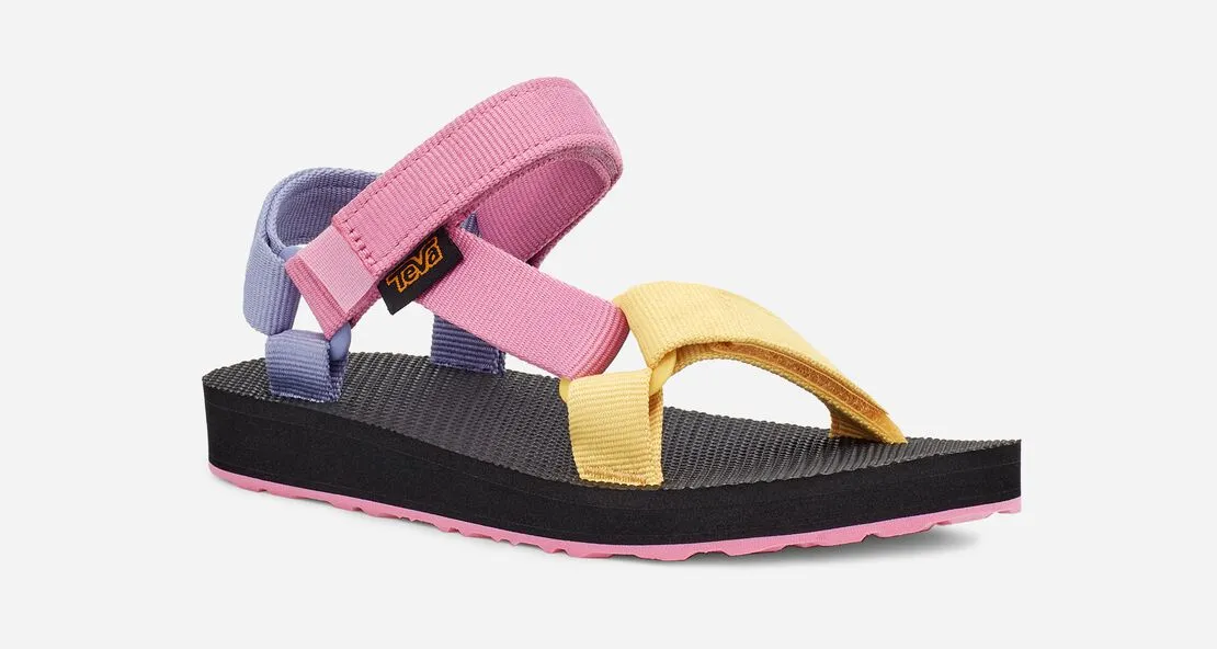 Teva Girls Original Universal Sandal- Rosebloom Multi