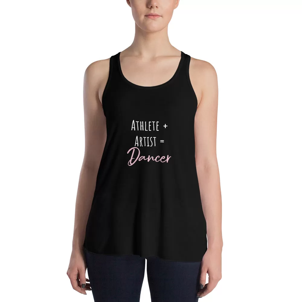 Women's Flowy Dance Racerback Tank