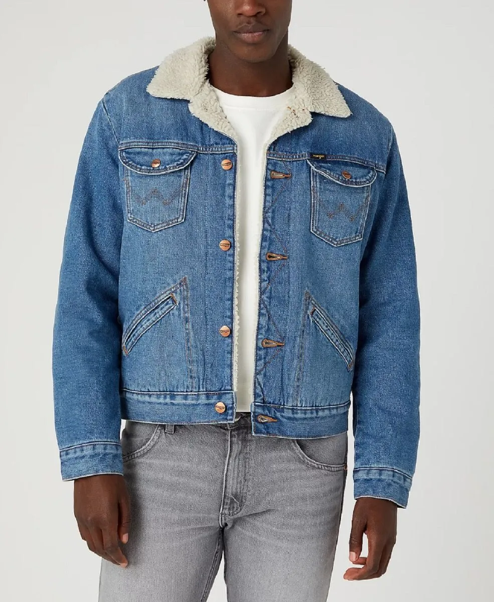 Wrangler 124MJ Sherpa Denim Jacket 3 Years