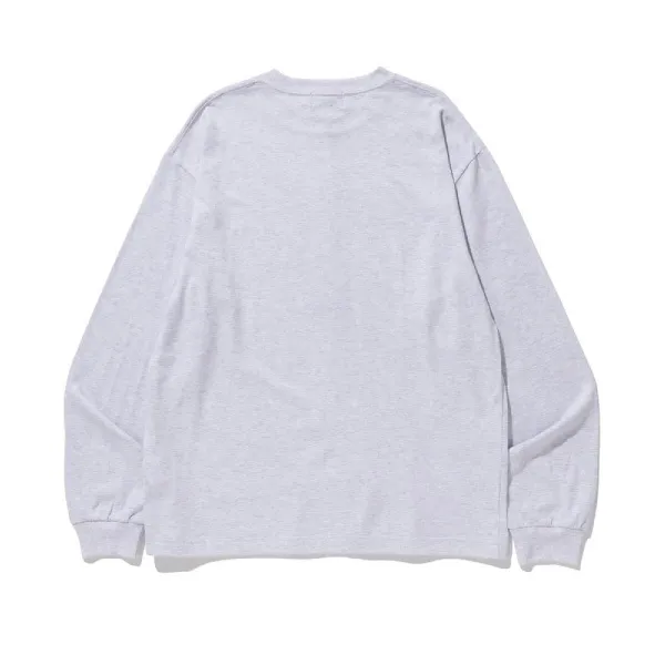 X-Large  |Crew Neck Unisex Street Style Long Sleeves Plain Cotton