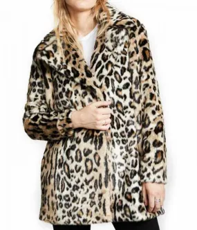 Yellowstone Kelly Reilly Cheetah Print Coat