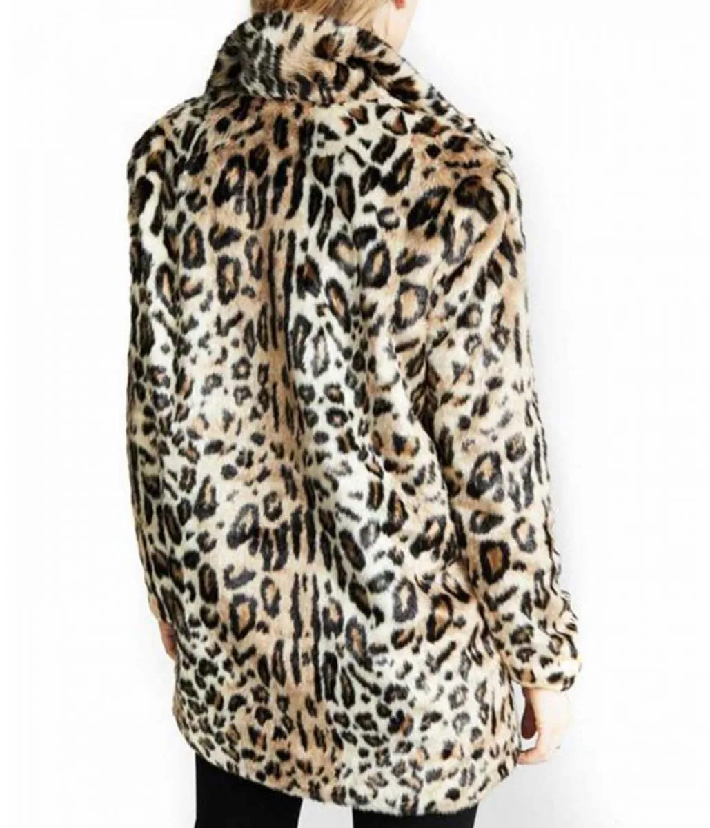 Yellowstone Kelly Reilly Cheetah Print Coat