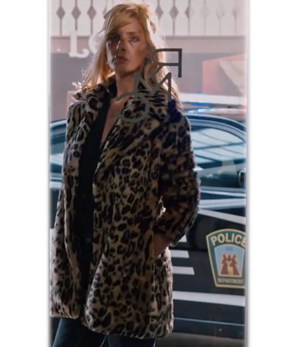 Yellowstone Kelly Reilly Cheetah Print Coat